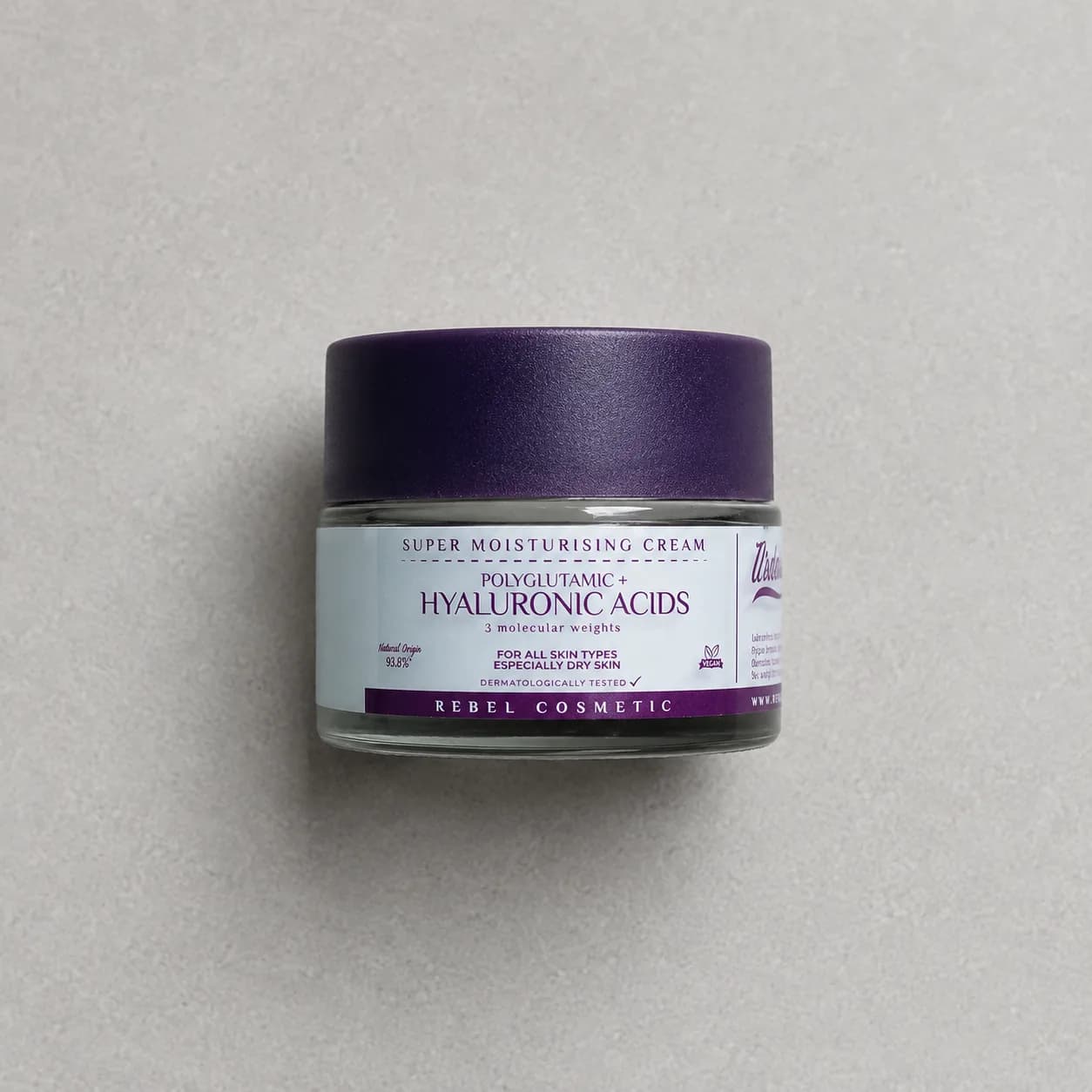 Crema Facial con Ácido Hialurónico de 3 Pesos Moleculares