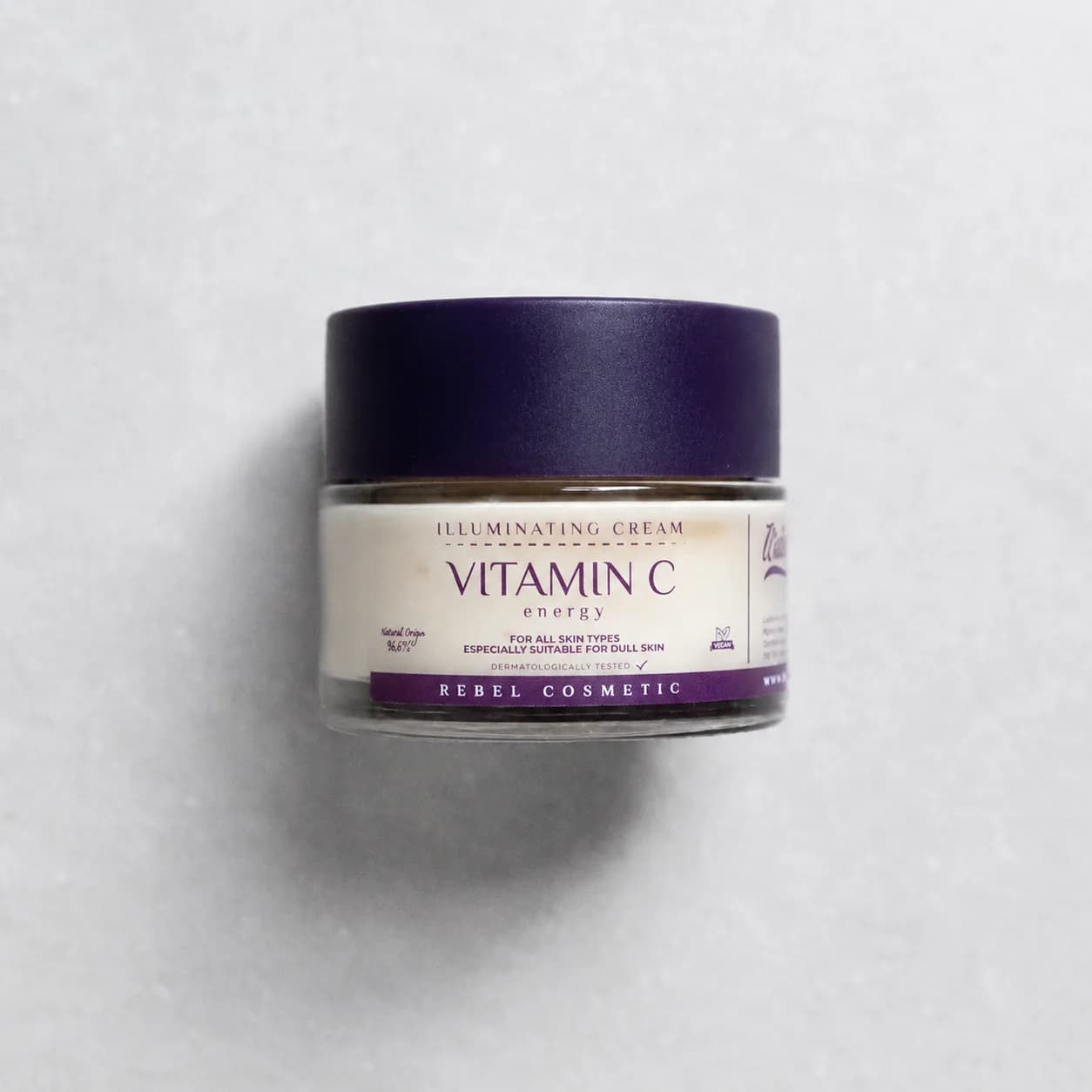 Crema Facial con 3-O-Ethyl Ascorbic Acid