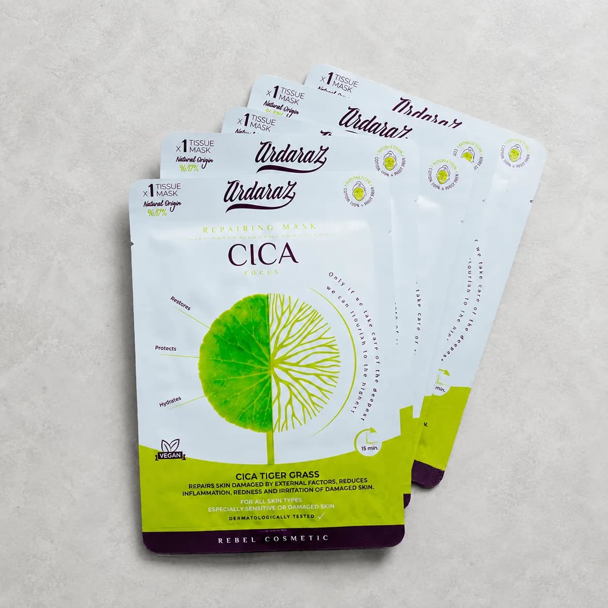 Mascarillas Faciales Tissue Mask con CICA