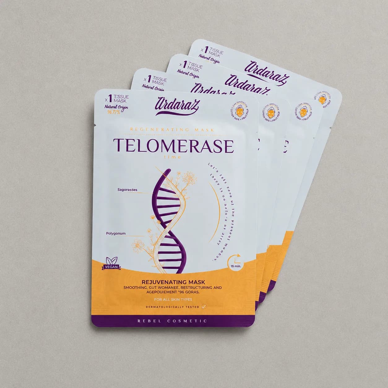 Mascarillas Faciales Tissue Mask con Juvinity™ y Renovage™